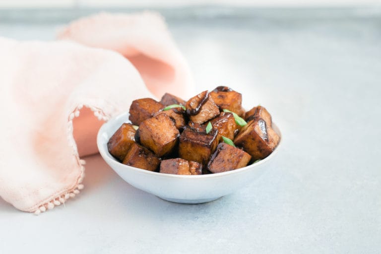 marinade tofu : facile simple et santé dans un bol