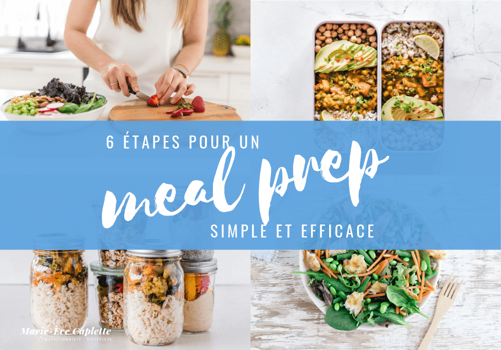 astuces meal prep Marie-Ève caplette blog titre