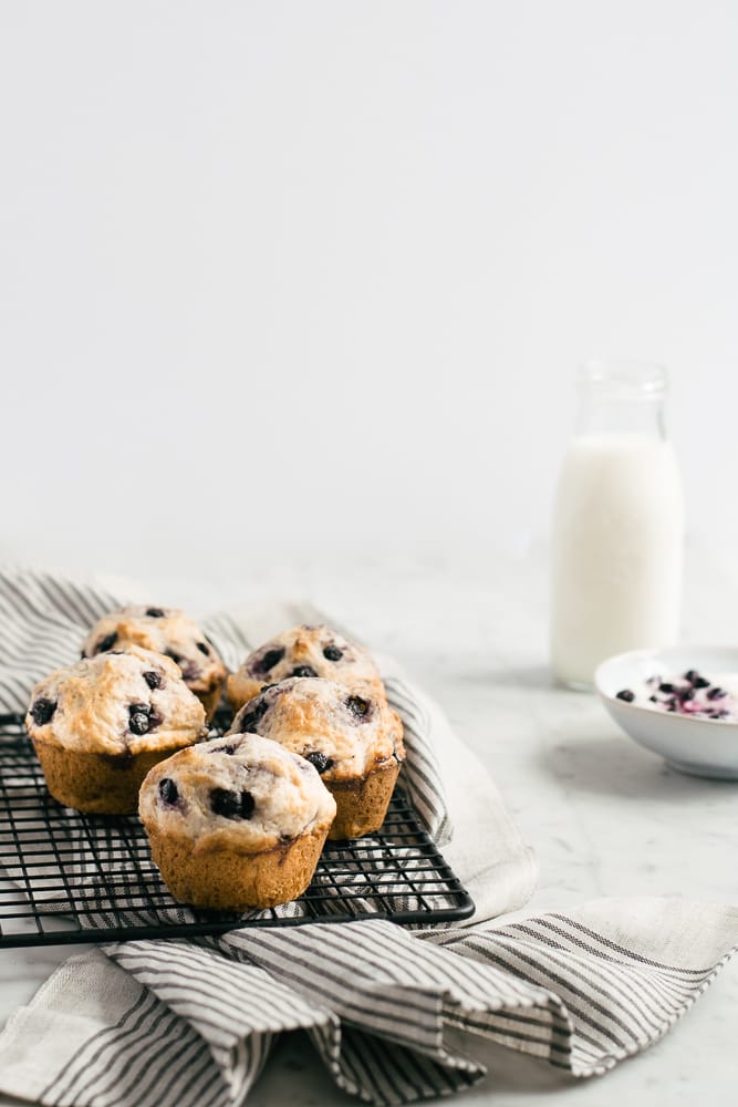 muffins aux bleuets - Marie-Eve Caplette 