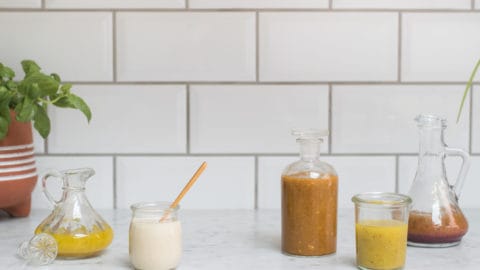 cinq vinaigrettes maison santé