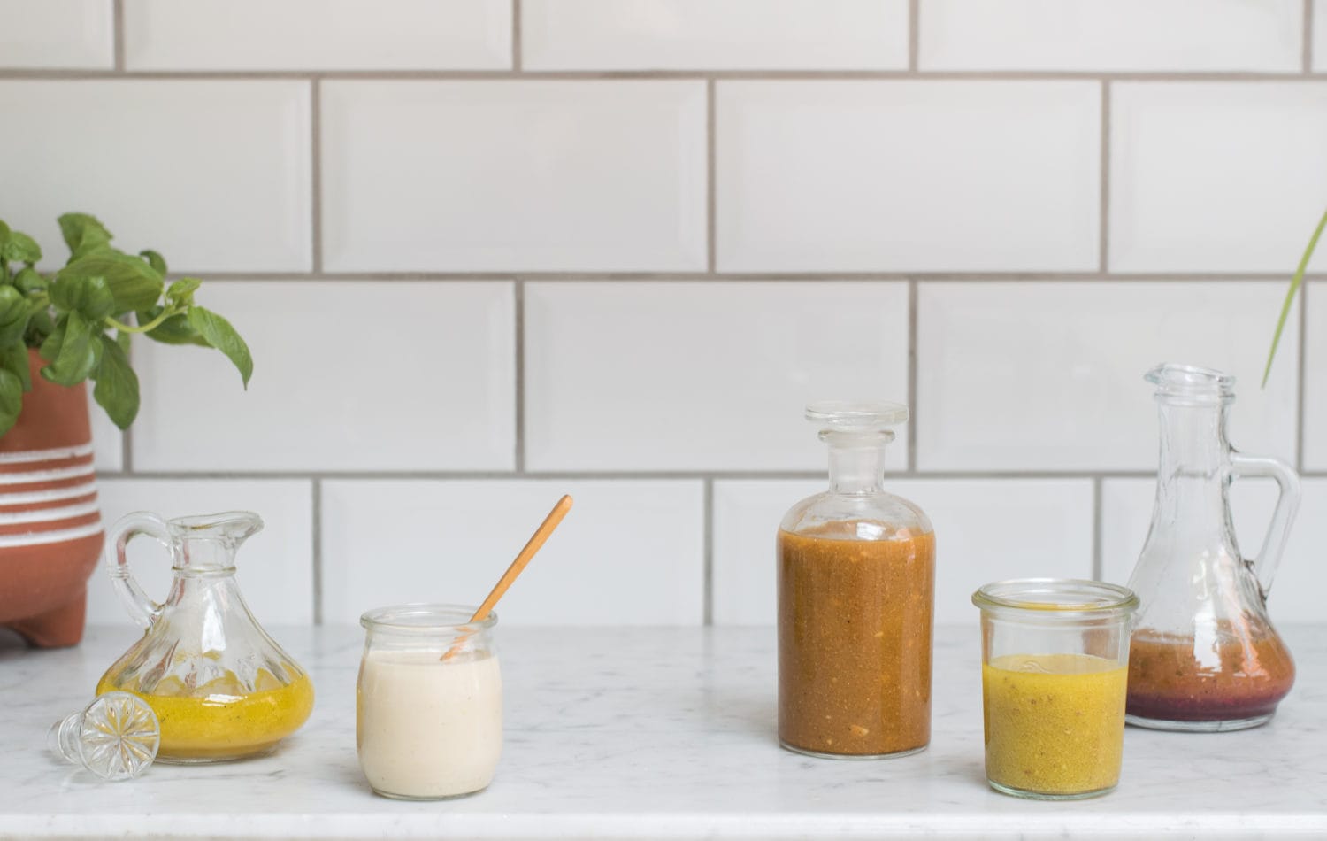 cinq vinaigrettes maison santé