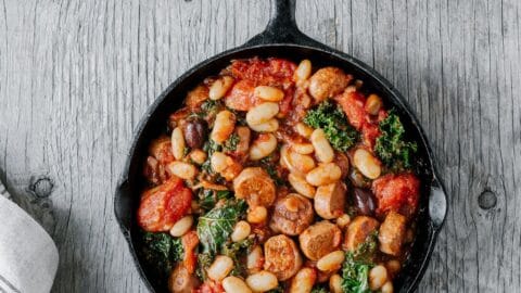 casserole saucisses haricots blancs réconfort santé