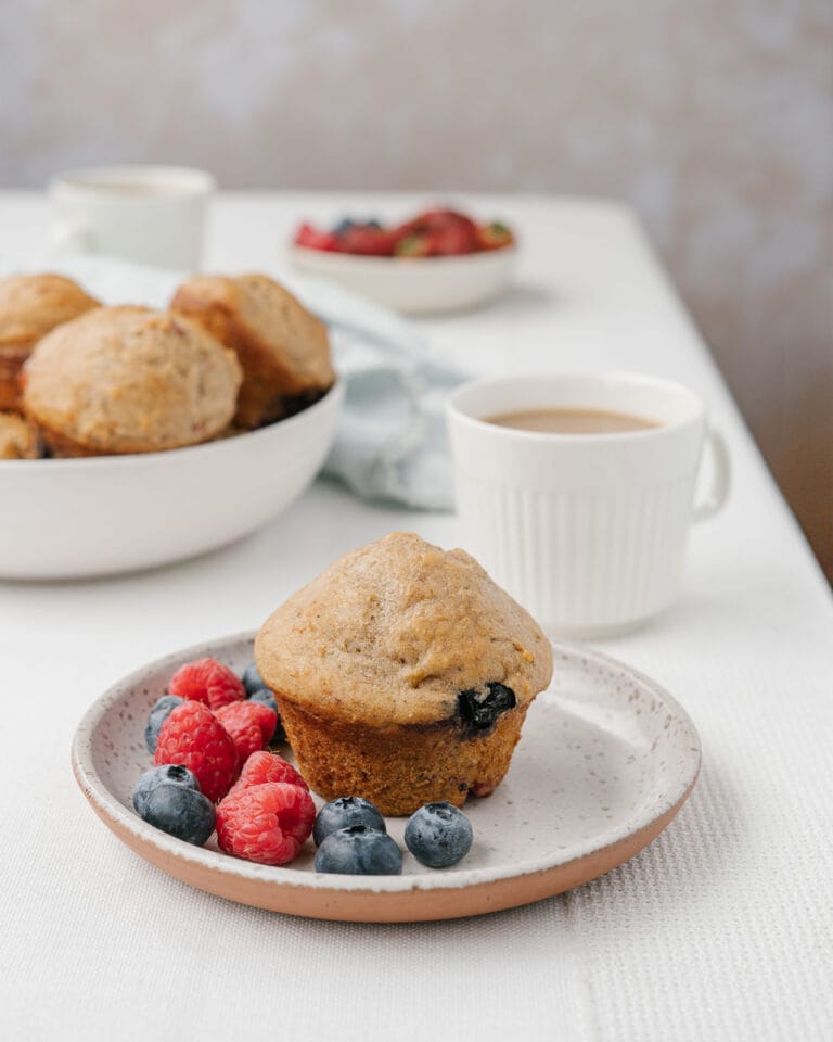muffins aux petits fruits